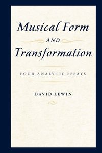 Produktbild: Musical Form and Transformation