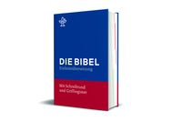 Produktbild: Bibel mit Schreibrand (Blauer Einband)