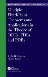 Produktbild: Multiple Fixed-Point Theorems and Applications in the Theory of ODEs, FDEs and PDEs