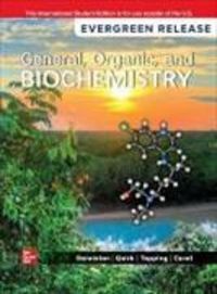 Produktbild: General, Organic, And Biochemistry: 2025 Release