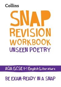 Produktbild: AQA Unseen Poetry Anthology Workbook