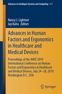 Produktbild: Advances in Human Factors and Ergonomics in Healthcare and Medical Devices
