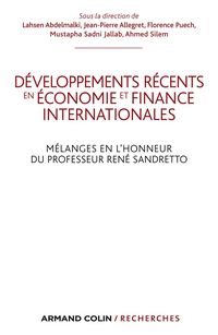 Produktbild: D&eacute;veloppements r&eacute;cents en &eacute;conomie et finances internationales