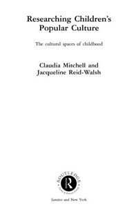 Produktbild: Researching Children's Popular Culture