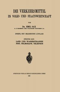 Produktbild: Land- und Wasserstrassen Post, Telegraph, Telephon