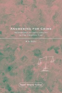 Produktbild: Answering for Crime