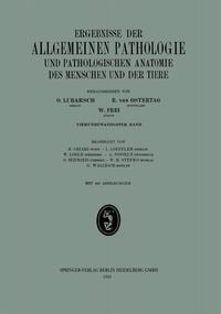 Produktbild: Ergebnisse der allgemeinen Pathologie und pathologischen Anatomie