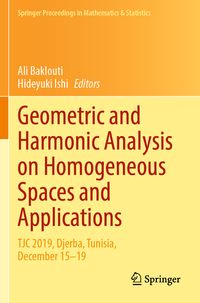 Produktbild: Geometric and Harmonic Analysis on Homogeneous Spaces and Applications