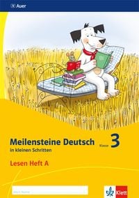 Produktbild: Meilensteine. Deutsch in kleinen Schritten. Lesestrategien Heft 1. Klasse 3. Ausgabe ab 2017