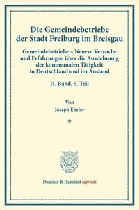 Produktbild: Die Gemeindebetriebe der Stadt Freiburg im Breisgau.