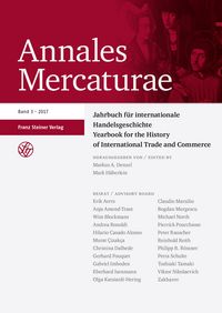Produktbild: Annales Mercaturae 3 (2017)