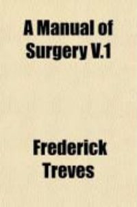 Produktbild: A Manual of Surgery