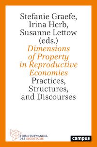 Produktbild: Dimensions of Property in Reproductive Economies