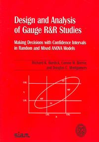 Produktbild: Design and Analysis of Gauge R and R Studies