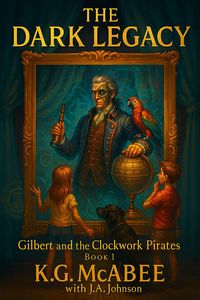 Produktbild: The Dark Legacy (Gilbert & the Clockwork Pirates, #1)