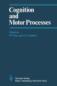 Produktbild: Cognition and Motor Processes