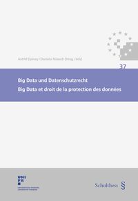 Produktbild: Big Data und Datenschutzrecht / Big Data et droit de la protection des donn&eacute;es