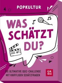 Produktbild: Was sch&auml;tzt du? &ndash; Popkultur