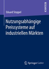 Produktbild: Nutzungsabh&auml;ngige Preissysteme auf industriellen M&auml;rkten