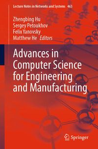 Produktbild: Advances in Computer Science for Engineering and Manufacturing