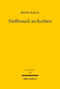 Produktbild: Nie&szlig;brauch an Rechten
