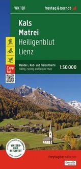 Produktbild: freytag & berndt Wanderkarte WK 181 Kals - Matrei, Heiligenblut - Lienz 1:50.000