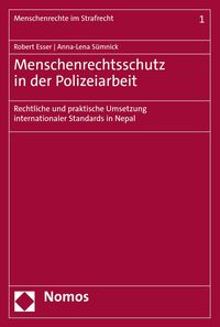 Produktbild: Menschenrechtsschutz in der Polizeiarbeit