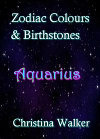 Produktbild: Zodiac Colours & Birthstones - Aquarius