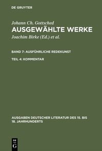 Produktbild: Ausf&uuml;hrliche Redekunst. Kommentar