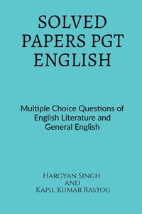 Produktbild: Solved Papers Pgt English