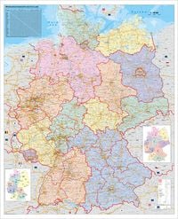 Produktbild: Deutschland Organisationskarte