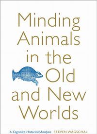 Produktbild: Minding Animals in the Old and New Worlds