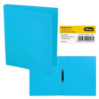Produktbild: Idena Ringbuch aus Kunststoff 2 Ringe hellblau DIN A4 R&uuml;ckenbreite 2cm