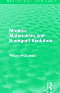 Produktbild: Modern Materialism and Emergent Evolution