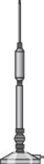 Produktbild: Albrecht 65215 CBM 108 CB-Mobilantenne Lambda-Typ 1/4