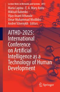 Produktbild: AITHD-2025: International Conference on Artificial Intelligence as a Technology of Human Development