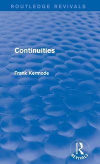 Produktbild: Continuities (Routledge Revivals)