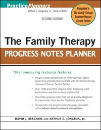 Produktbild: The Family Therapy Progress Notes Planner