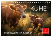 Produktbild: K&uuml;he - liebenswerte Rindviecher (Tischkalender 2027 DIN A5 quer), CALVENDO Monatskalender