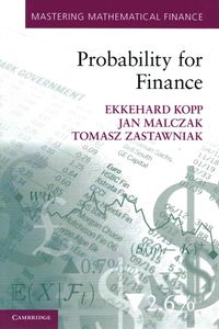 Produktbild: Probability for Finance