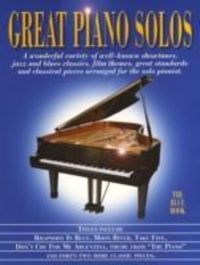 Bild vom Artikel Great Piano Solos - the Blue Book vom Autor 