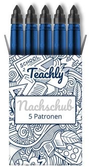 Produktbild: Teachly Nachschub Patrone 5er Set Schwarz