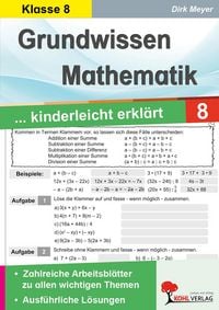 Produktbild: Grundwissen Mathematik / Klasse 8