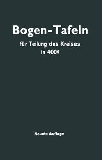 Produktbild: Taschenbuch zum Abstecken von Kreisbogen