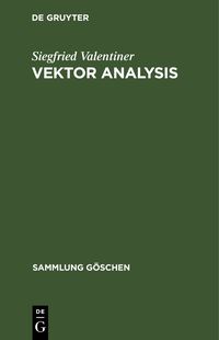 Produktbild: Vektor analysis