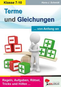 Produktbild: Terme und Gleichungen von Anfang an