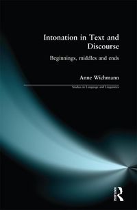Produktbild: Intonation in Text and Discourse