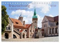 Produktbild: Braunschweig Im Zeichen des L&ouml;wen (Tischkalender 2026 DIN A5 quer), CALVENDO Monatskalender