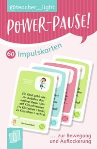 Produktbild: Power-Pause! 60 Impulskarten zur Bewegung und Auflockerung