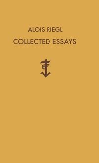 Produktbild: Alois Riegl Collected Essays